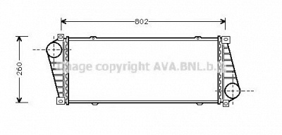 AVA QUALITY COOLING msa4217 -  Интеркулер